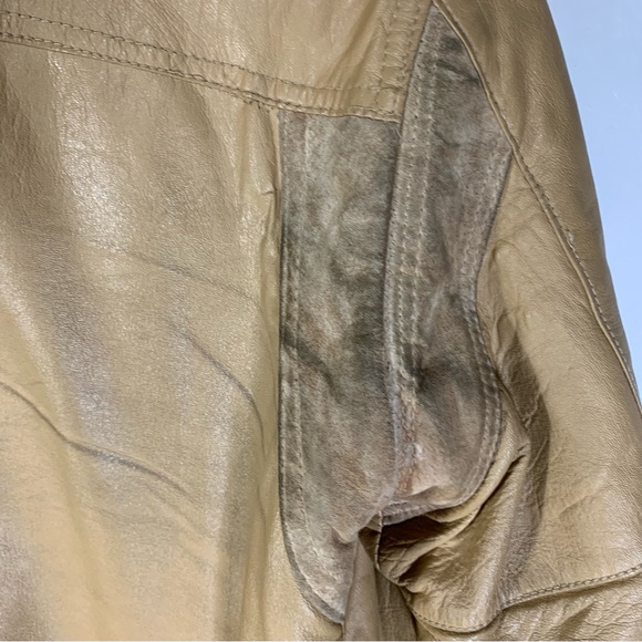 Vintage winter leather jacket (men) - Picture 8 of 11